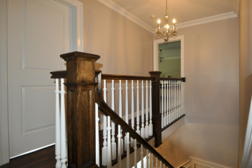 Interior Remodel with New Railings, all New Interior Doors, New Oak Flooring & Millwork